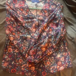 Simply styled by Sears Floral blouse